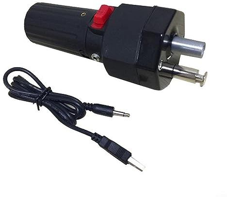 Grillmotor, 5V Elektrischer Grillmotor Spieß Rotisserie BBQ Grill Spießmotor Rotator Motoren mit USB Boost Kabel für Outdoor Barbecue Picknick