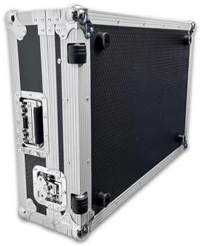 Protekt DDJ-FLX10 Plus Series DJ Flight Case with Laptop Shelf for Pioneer Controller (with Shelf & Wheels)