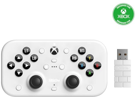 8Bitdo Lite SE 2.4G Wireless Controller for Xbox Series X|S, Xbox One, Windows 10/11, Gamepad with Hall Effect Joysticks, 3.5mm Audio Jack - Officially Licensed