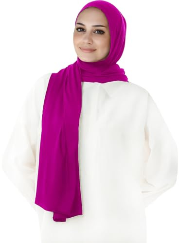 Lina & Lily Hijab Femme à Enfiler en Jersey Modal pour Femme Musulmane