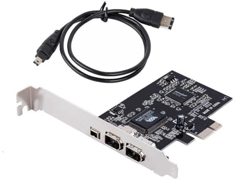 Begchy PCI-E Express-Karte, 1394a IEEE 1394b Controllerkartenkabel, Hochgeschwindigkeits-Datenübertragung, Videobearbeitung, Audioaufnahme