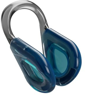 Speedo Noseclip Biofuse Unisexe pour Adulte | Confort en Silicone | Design Ergonomique, Bleu, Taille Unique