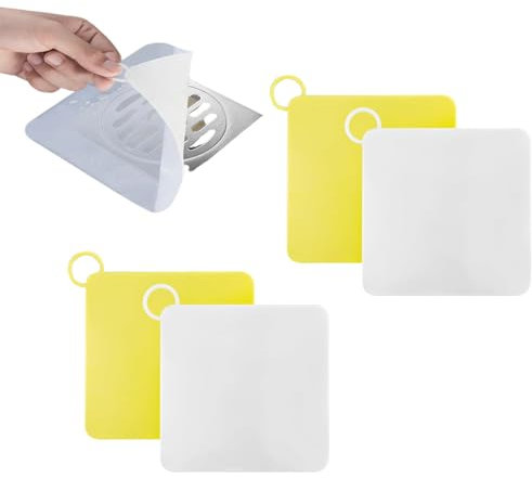 5 Stück Universal Stöpsel, Abflussstöpsel Silikon, Abflussstopfen Waschbecken, Badewannenstöpsel, Bodenablaufabdeckungen, Abflussstopper, für Dusche Badewanne Spülbecken