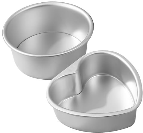 KICHOUSE 2pezzi Per Base Rimovibile Per Cheesecake Pudding e Dessert Accessori Per