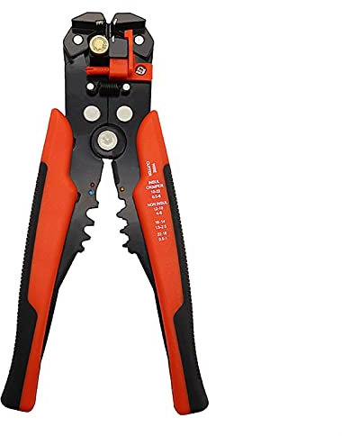Pince a Sertir a Cliquet, Pince à sertir Multi-Outils, Pince à dénuder, Coupe-câble, capacité de Fil 0,2-6 mm2, Pince à sertir acutomatic, Outils de réparation électrique, Mini-Pinces Multi