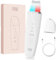 CARER SPARK Épurateur de Peau Ultrasonique - Spatule Visage à Ultrasons EMS Ions Lumière Rouge et Bleue, 4 Modes pour Nettoyage en Profondeur Élimination des Points Noirs Exfoliation Douce