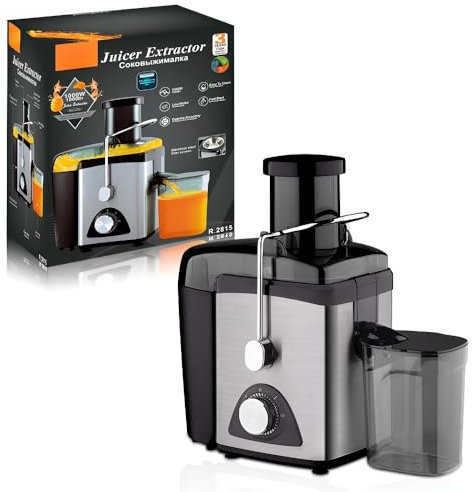 Exprimidor Eléctrico Multifuncional: Extractor Automático De Jugo Fresco For Uso Doméstico, Ideal For Naranjas Y Otras Frutas.