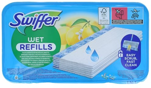 Swiffer Wet Refills Citrus Fresh, 24 pièces