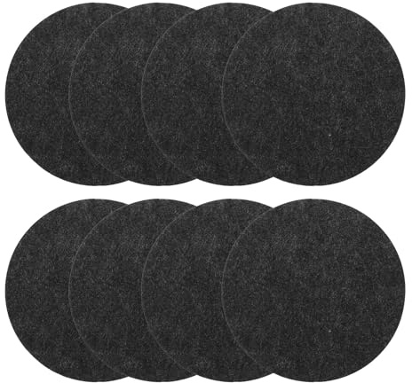 YARNOW Lot de 8 sous-Verres en Feutre pour Plantes - Dessous de Verre absorbants - Base Anti-Rayures de 15 cm - Plateau récupérateur d'eau pour Plantes d'intérieur, Tables et sols en Bois