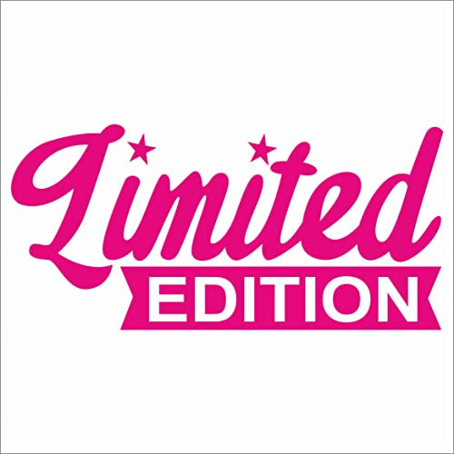 JINTORA - Autoaufkleber Tuning - Auto Aufkleber - Limited Edition - 207x99 mm - Auto Sticker Bus Fenster Heckscheibe Camper wetterfest Outdoor Sticker Auto Deko LKW Tuning Selbstklebend - pink