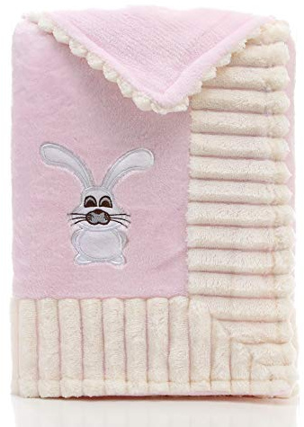Couverture Polaire Bébé Gigoteuse Ultra Douce et Moelleuse - Couverture Peluche Chaude pour Sièges Auto, Landaus, Coques, Poussettes, Lits, Berceau