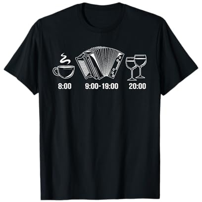 Steirische Harmonika Akkordeon Geschenk Idee Musiker T-Shirt