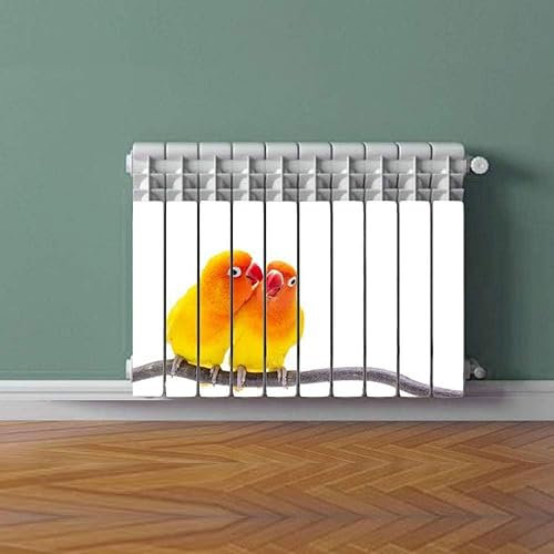 Termosifone PAPPAGALLI Rivestimento Adesivo Laminato Stickers Termosifone Wrapping Interior Design