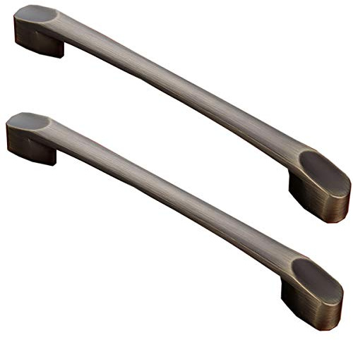 Griffe aus Zinklegierung, Antik-Bronze, Retro-Türgriffe, Schrankgriff, Schubladengriffe, 128 mm, 2 Stück