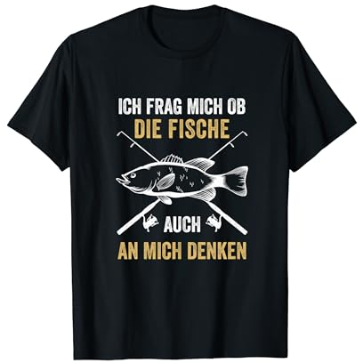 Männer Angeln Design für Angler Fischen Lustig T-Shirt