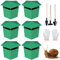 BNGXR Trampa para Caracoles y Babosas, 3 Piezas Trampa para Caracoles de Jardín, Huerta Segura Y Física Trampa para Caracoles, Protege tu Planta de jardín