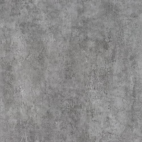 VaryPaper Adesivi per Piastrelle Grigio Vintage 30cmx30cm 10 Pezzi Pavimento PVC Adesivo Effetto Cemento Mattonelle Adesive Cucina Piastrelle Adesive Bagno Pavimento Garage Soggiorno Camera da Letto