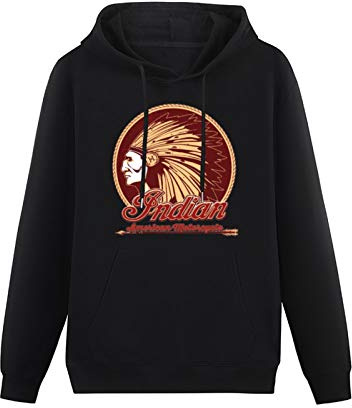 Indian Motors Tribe Motorcycles Bikers Riders Men Cotton Hoodie Women Hoodie Hip Hop Streetwear Urban Sweater Unisex Casual Size M
