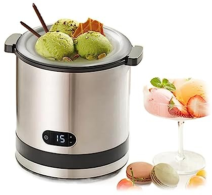Gelatiera Gelato Macchina for gelato for uso domestico Piccola macchina for gelato alla frutta completamente automatica fatta in casa Macchina for cono di yogurt Macchine del gelato