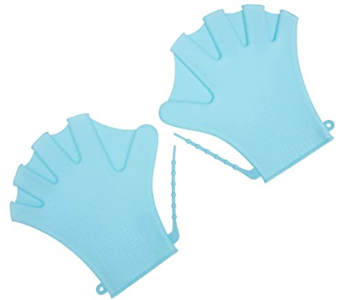Anneome Schwimmhandschuhe Mit Silikon-handpaddeln Verstellbare Handflossen Für Erwachsene wasserdichte Tauchhilfe Mit Antirutschendem Komfort Langlebig Und Wärmeisolierend Für Schwimmtrain