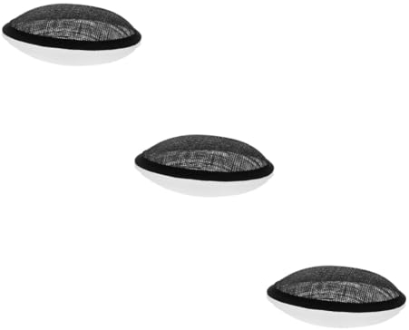 Hohopeti 3 Pcs Headwear Zubehör Elegante Runde Hut Filz Mesh Unten Unterstützung