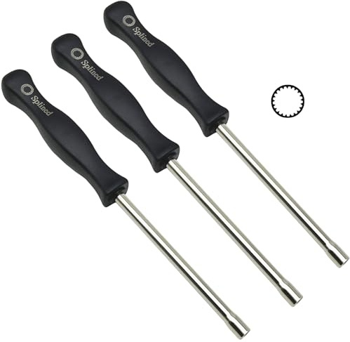 Lot de 3 tournevis de réglage de carburateur à 21 dents cannelées pour moteur à 2 cycles Poulan Husqvarna STIHL Homelite Weed Eater Craftman Echo Trimmer Brushcuter Souffleur