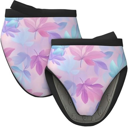 Mexpekil Ofenhandschuhe, hitzebeständig, Silikon, Ofenhandschuh, Küche, Mini-Ofenhandschuhe zum Kochen, Backen, Grillen, 1 Paar