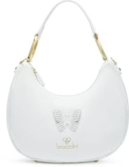 Braccialini Borsa a Spalla Donna Amy farfalla scintillante