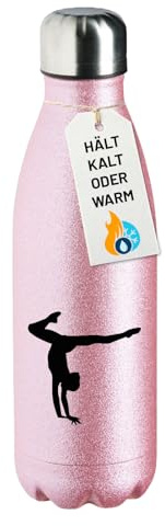 Huuraa Trinkflasche Turnen Gymnastik Geschenk