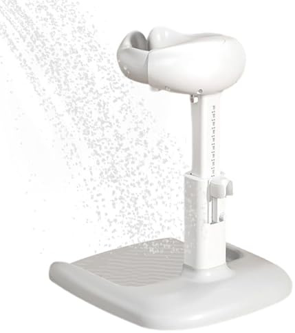 Småbarns Duschställning Badrumstillbehör Set Halkfri Och Ergonomisk | Barnbad Stående Duschställning för Barn Flickor Pojkar Kids Småbarn Bebisar Spädbarn Stående Babybadkar för Spädba