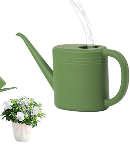 Innaffiatoio A Fiori | Brocca Portatile 1 L | Piccolo Annaffiatoio A Becco Lungo | per Balcone, Terrazza, Orticoltura, Giardino Interno ed Esterno, Paesaggio