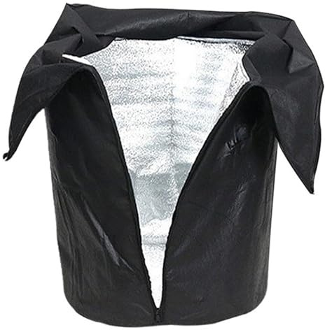 Ngbbby Coperture per Piante Isolate per l'inverno Coperture per vasi da Esterno in Foglio di Alluminio, Protezione dal Sole e dal Gelo Coperta Isolante per vasi per Piante