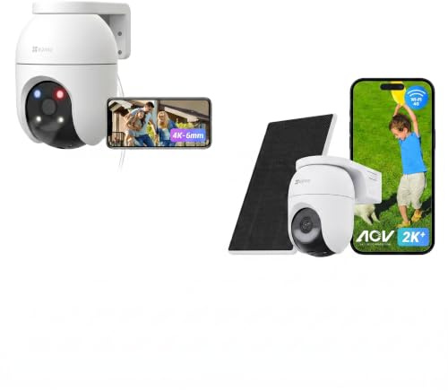 EZVIZ C8c 8MP 6mm & CB8 4G Kit Bundle