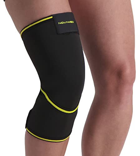 NOVAMED Geschlossener Patella-Knieschoner – für Knietrauma, Arthritis, Post-Op