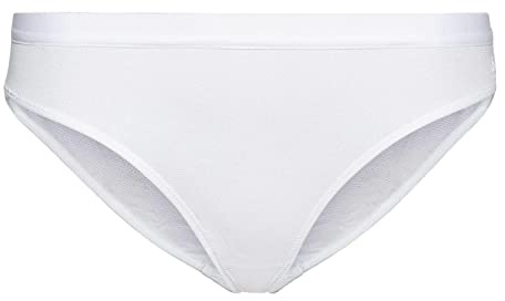 Odlo Hipster Active F-Dry Light Slip Damen | Weiß | Größe M | Sportunterhose | Funktionsunterwäsche