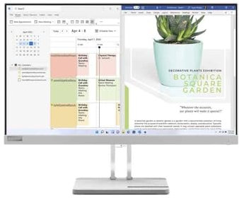 Lenovo L24e-40 Inch PC Monitor | FHD, 1080p, 100Hz, VA, 4ms, VGA and HDMI