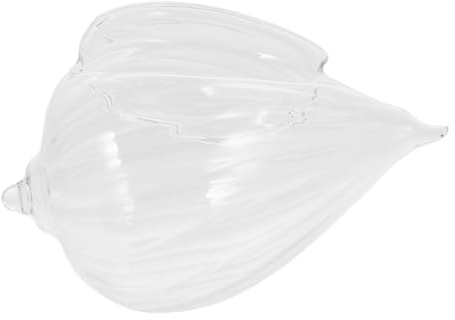 Luxshiny Cocktail Glasses 370ml Martini Glasses Unique Single Novelty Drinking Glass Conch-Shaped Cocktail Glass, Personalized Shell Cup