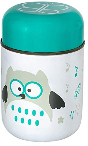 bblüv Contenitore Termico Per Bambini Con Cucchiaio, color Acqua, 300 ml (B0122-A)