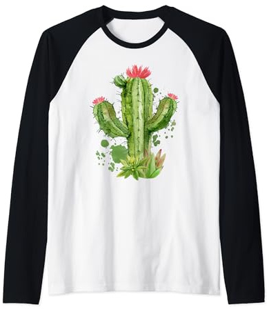 Fleurs de cactus en fleurs mignonnes I cactus succulentes Manche Raglan