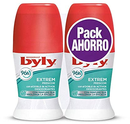BYLY EXTREM FRESCOR DESODORANTE ROLL-ON 2 UNIDADES DE 50ML