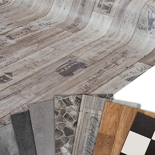 Primaflor PVC Bodenbelag Meterware - TRONTO, Eiche Sanremo, 2,00m x 16,50m, Vinyl-Boden in Holzoptik für Küche, Wohn- und Badezimmer, Hochwertige Auslegware, Anti-Rutsch Oberfläche