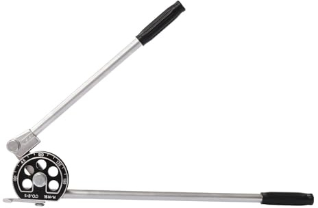 Manuelle Rohrbiegemaschine 5/8inch Außendurchmesser Hochleistungs-Rohrbieger 0-180 Grad für Kupferrohr Aluminiumrohr Eisenrohr Edelstahlrohr Rohrbieger