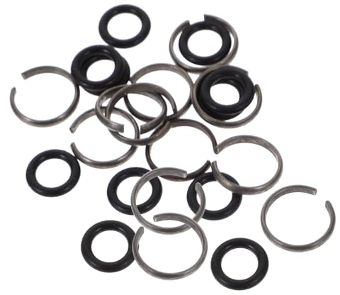 DOITOOL 12sätze Schlagmetall-steckschlüsselringe -schraubenschlüssel Sicherungsringe-kit Schlagschrauber-werkzeugteile Ringclips Für Schraubenschlüssel Schlagschrauber-zubehör