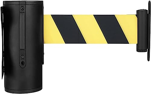 OYYMTE Warteschlangen-Seilbarriere aus Edelstahl, einziehbare Gürtelbarriere zur Wandmontage, for Absperrungen zur Massenkontrolle und Linienteiler (Size : 2m)
