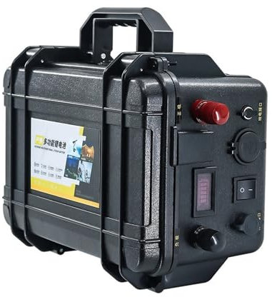 WILLQ 12V 24V Propeller Thruster Battery 100Ah 150Ah 200Ah Lithium Battery Pack Built-In BMS for Electric Boat Motor Fishing Boat Propeller Marine Battery with Charger,12V200Ah