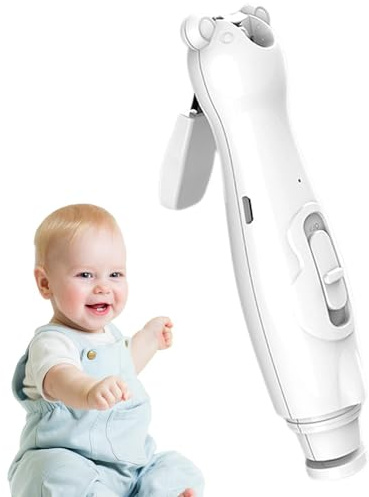 Lime à Ongles Électrique pour Bébé,Coupe-ongles pour Bébé - Coupe-ongles Coupe-ongles pour tout-petits - Lime à ongles pour bébé, ensemble de soins des ongles, coupe-ongles rechargeable pour tout-peti