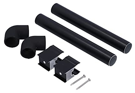 Gutter Water Butt Down Pipe, Greenhouse Down Pipe, 32mm Greenhouse Rainwater Guttering Kits Greenhouse Supplies