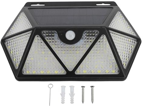 YWBL-WH Sensore di Movimento Solare Luci Esterne Luce Murale LED con Alta luminosità per la Decorazione del Cortile da Giardino