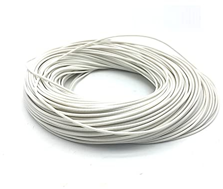 Cable calefactor de silicona de 10 ohmios (1 metro) for almohadillas térmicas, tapetes, mantas y más.(10M 10 Ohm)
