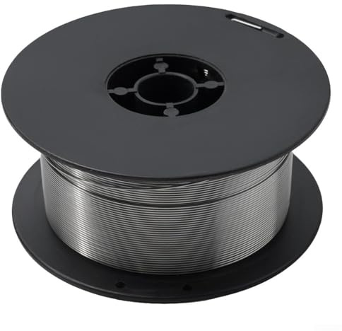 Sawhamale ER316L rostfritt stål MIG svetstråd 1 kg spole, 0,030 tum (0,8 mm) diameter fast gas avskärmad svetstråd för Argon MIG-svetsning av resistenta legeringar